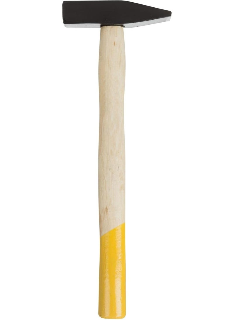 Professional Machinist Hammer with Ergonomic Wooden Handle - 1000g (1kg) High-Quality Steel for Carpentry, Construction, and DIY Tasks - Image 1
